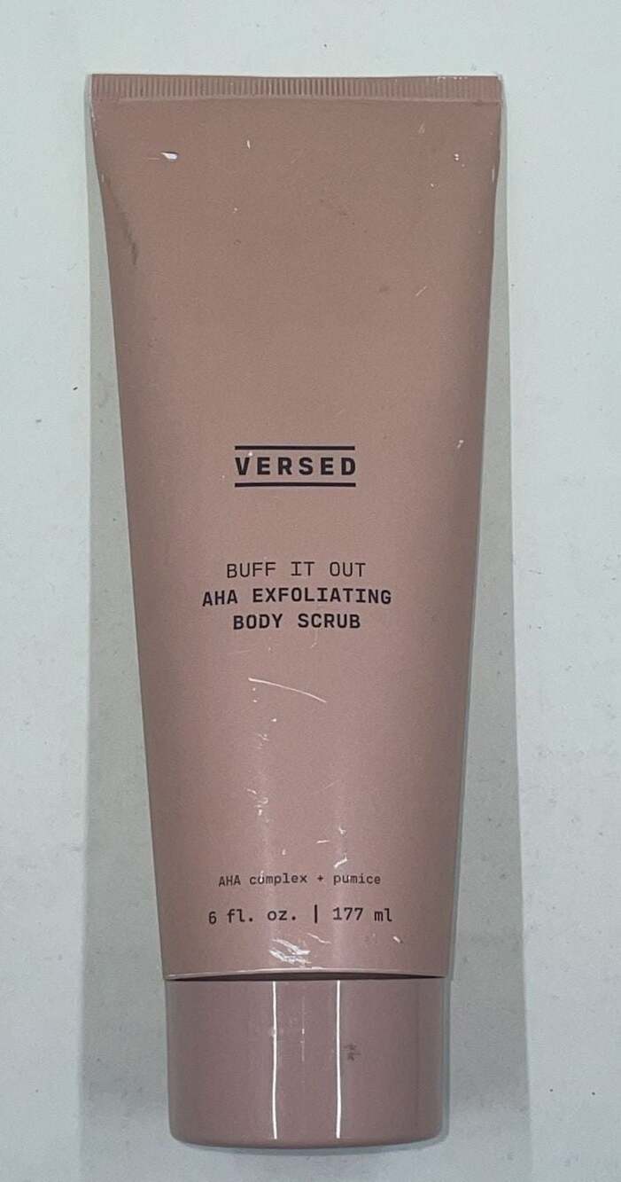 Versed Buff It Out AHA Exfoliating Body Scrub 6 fl oz